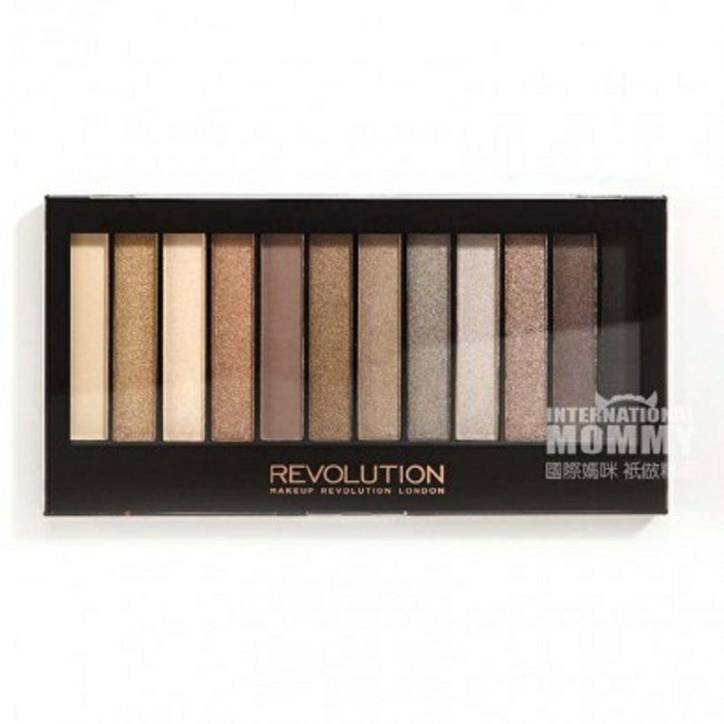 MAKEUP REVOLUTION영국12 색혼합아이섀도우팔레트해외판