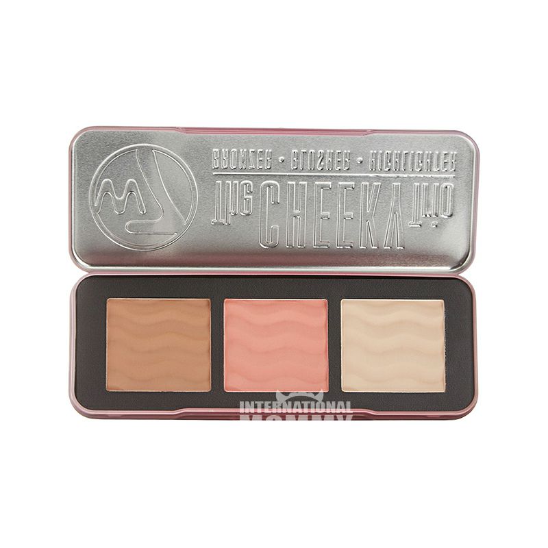 W7 영국3 색홍당무팔레트해외판