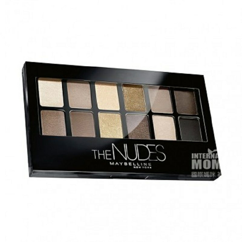 MAYBELLINE NEW YORK 미국 12 색누드아이섀도우팔레트해외판