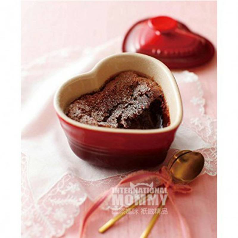 LE CREUSET 프렌치에나멜주철하트모양의냄비 300ml 해외버전