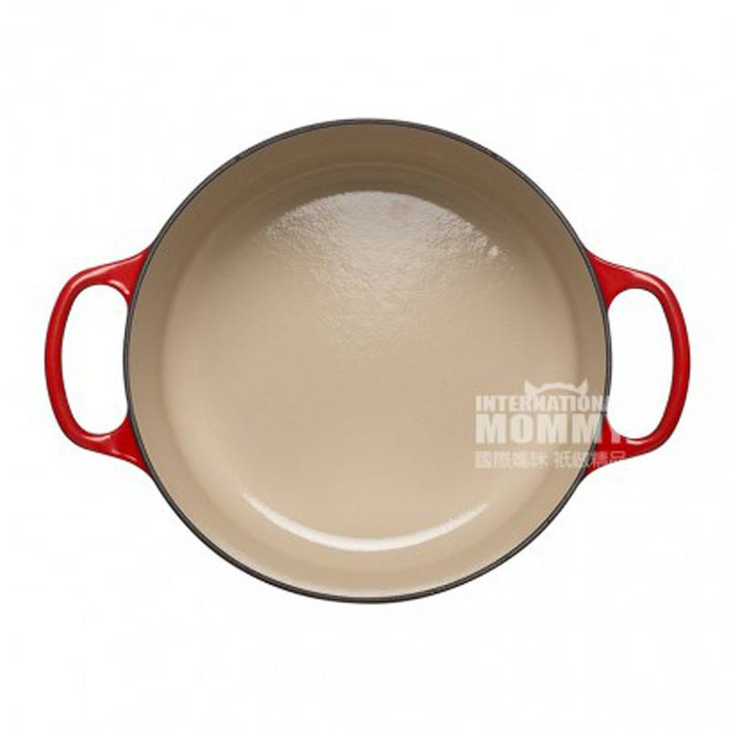 LE CREUSET 프렌치에나멜주철수프냄비스튜냄비 20cm 해외버전
