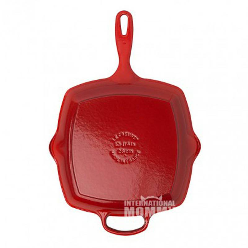 LE CREUSET 프렌치에나멜주철사각스테이크프라이팬 26cm 해외판