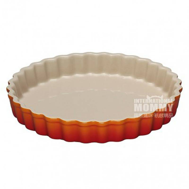 LE CREUSET 프렌치스톤웨어라운드레이스베이킹팬 28cm 해외버전