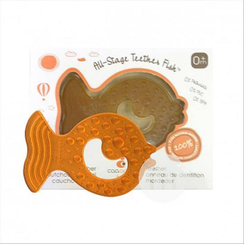 Caaocho 캐나다 Caaocho 아기천연고무작은물고기이빨해외버전