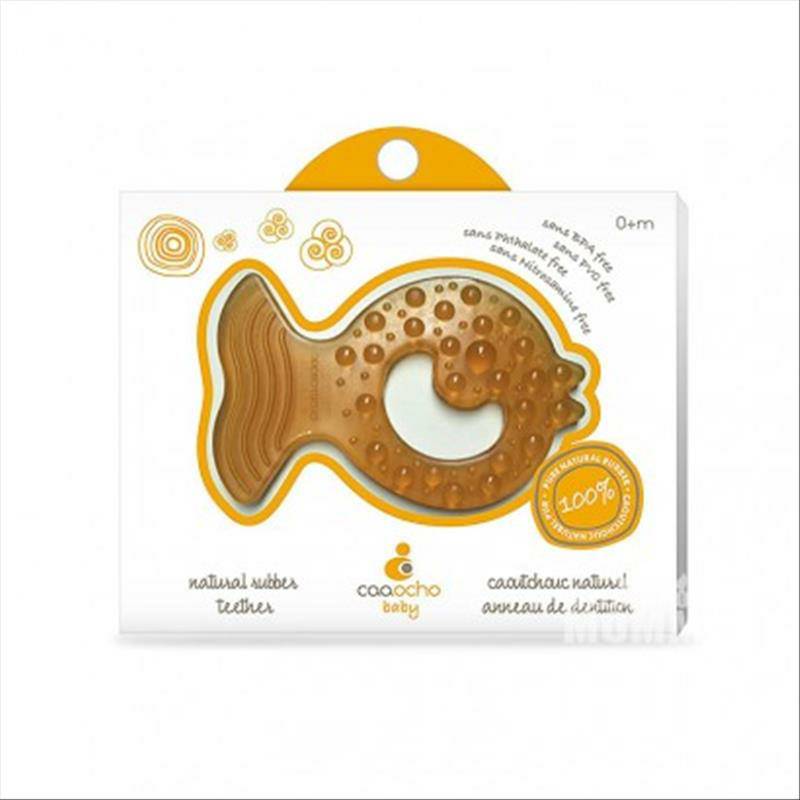 Caaocho 캐나다 Caaocho 아기천연고무작은물고기이빨해외버전