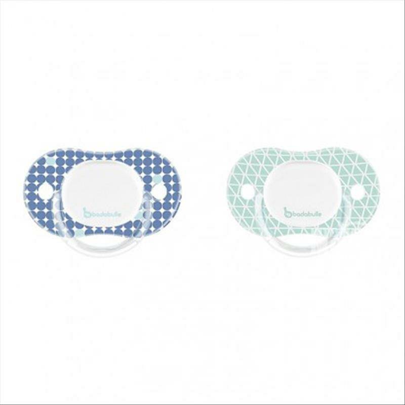 Badabulle 프랑스베이비실리콘젖꼭지 12-36 개월 2 팩해외버전