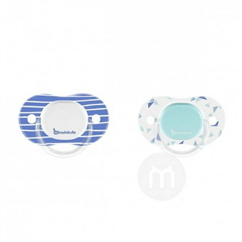 Badabulle 프랑스 Badabulle 베이비실리콘젖꼭지 6-12 개월 2 팩해외버전