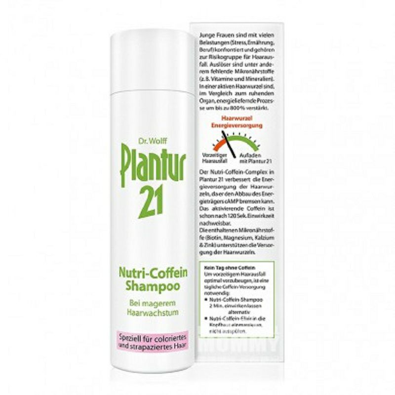 Dr. Wolff Plantur 독일 Dr. Wolff Plantur No. 21 식물카페인안티헤어손실샴푸 250ml 해외버전