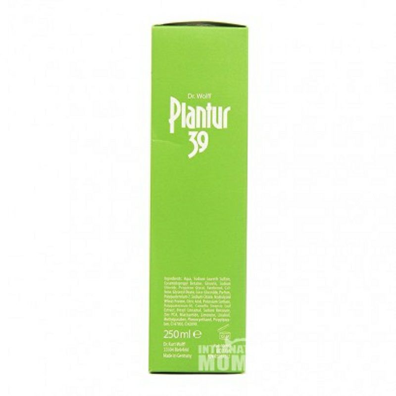 Dr. Wolff Plantur 독일 Dr. Wolff Plantur No. 39 식물카페인관류손상손상방지탈모샴푸 250ml 해외