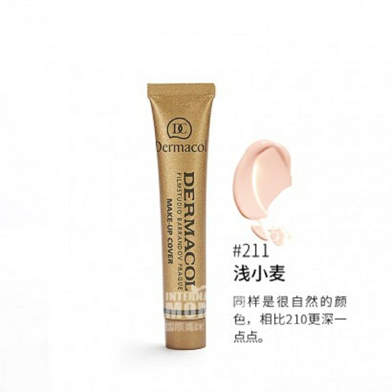 DERMACOL 체코 DERMACOL 효율적인컨실러재단재단해외버전