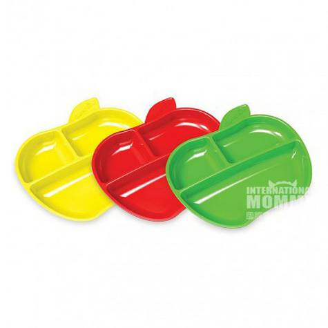 Munchkin 미국베이비 3 컷애플식판해외버전