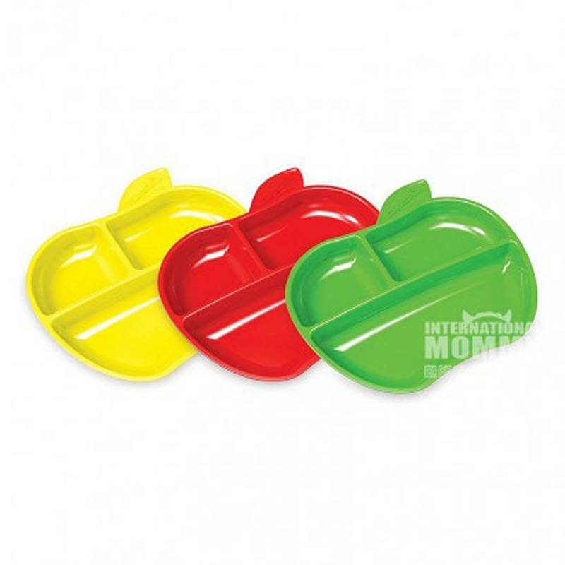 Munchkin 미국베이비 3 컷애플식판해외버전