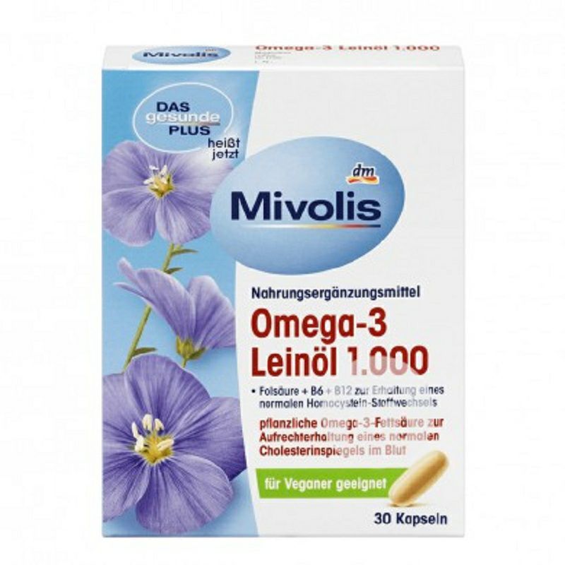Mivolis 독일아마씨오일캡슐해외버전