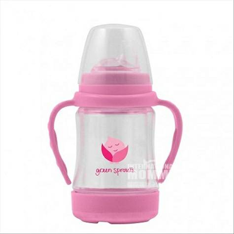 Green Sprouts 미국유리빨대컵 6 - 18 개월해외버전