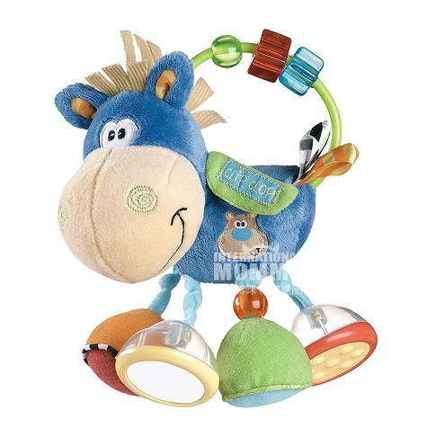 Playgro 호주 Playgro 작은당나귀선반에링플라워멀티플라...