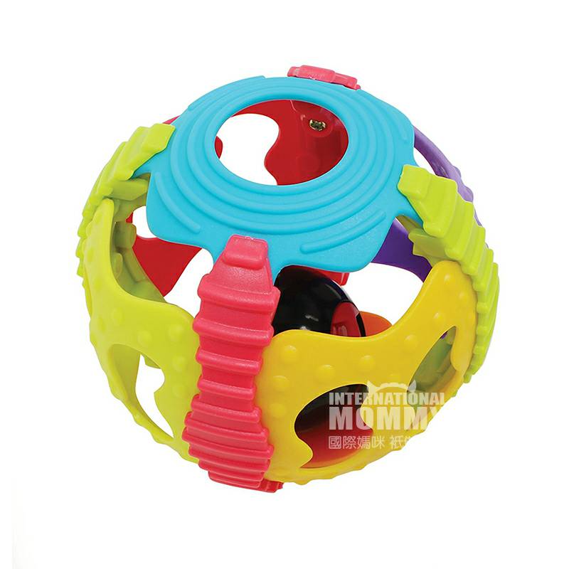 Playgro 호주 Playgro 베이비다기능핸드헬드소프트고무볼해외판