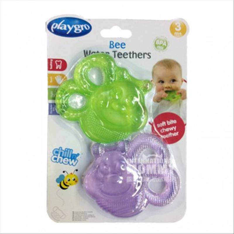 Playgro 호주 Playgro 아기냉각진정 Teether 2 팩해외버전