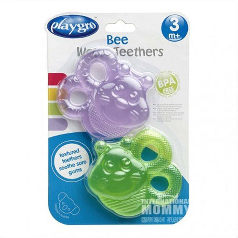 Playgro 호주 Playgro 아기냉각진정 Teether 2 팩해외버전