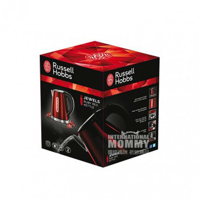 Russell Hobbs 영국 Russell Hobbs 전기주전자 1.7 리터 18624 - 70 해외버전