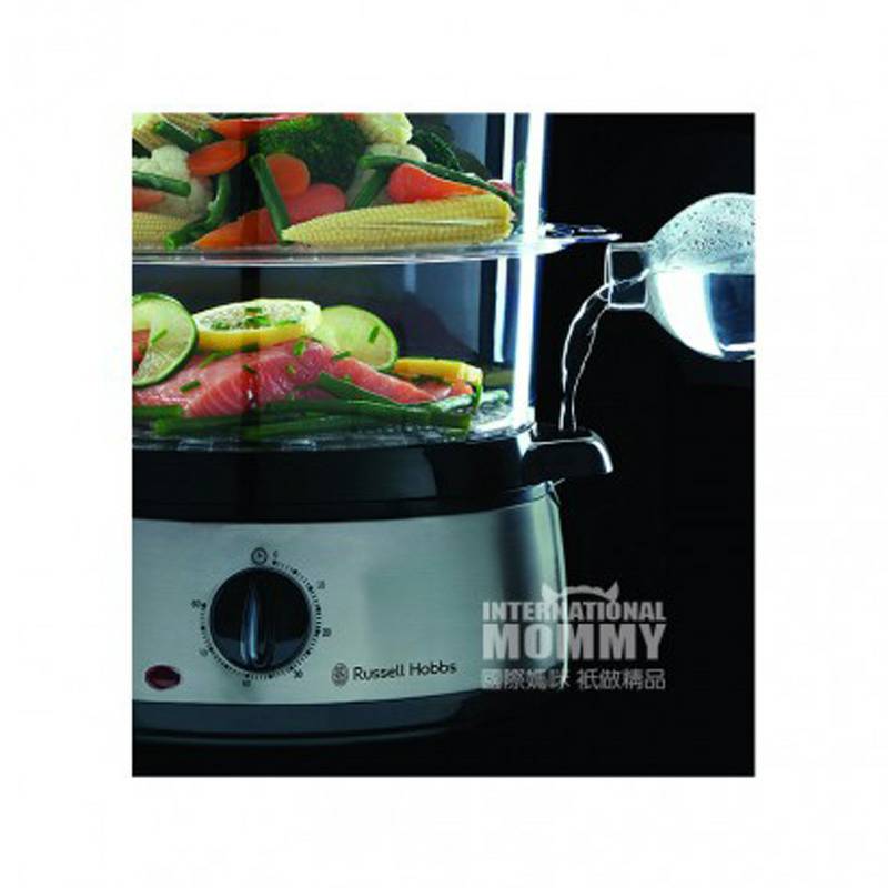 Russell Hobbs 영국 Russell Hobbs 가정용다목적정시 3 층찜기밥솥 19270 - 56 해외판