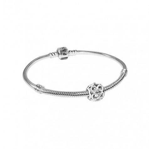 PANDORA 덴마크 925 실버뱀뼈체인팔찌 080501 해외버...