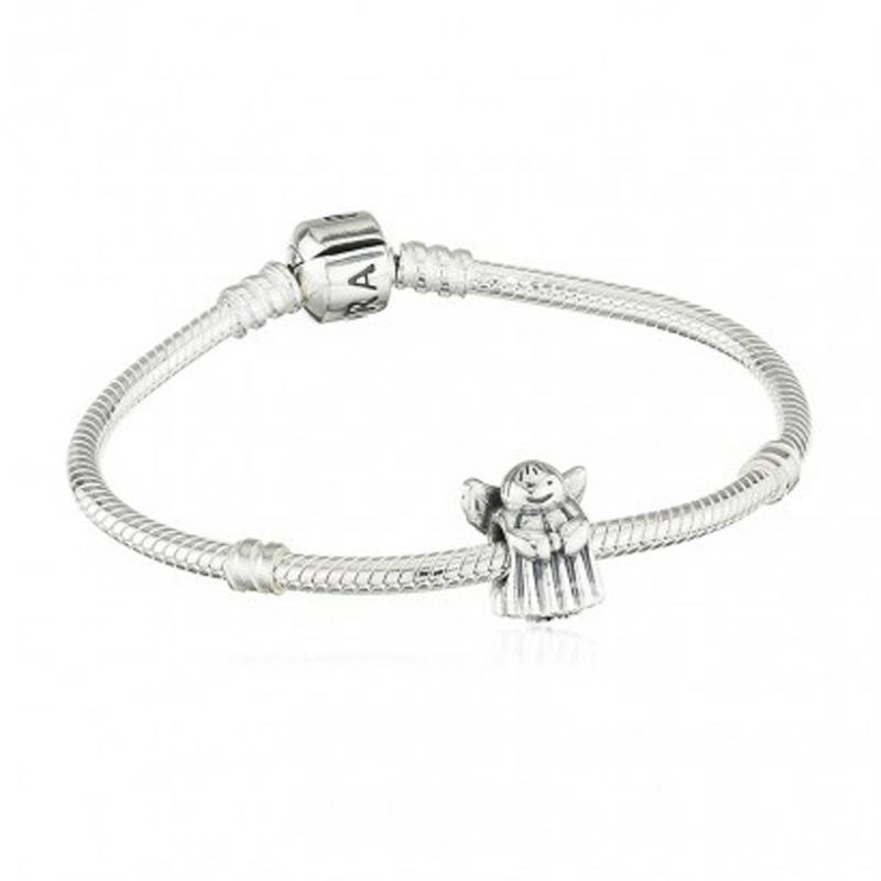 PANDORA 덴마크 925 실버뱀뼈체인팔찌 83501 해외판.