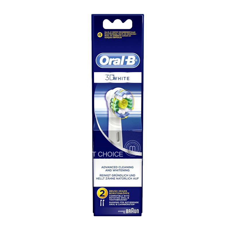 BRAUN 독일울랄 - b 오로라 B 전동칫솔헤드 2 개해외버전