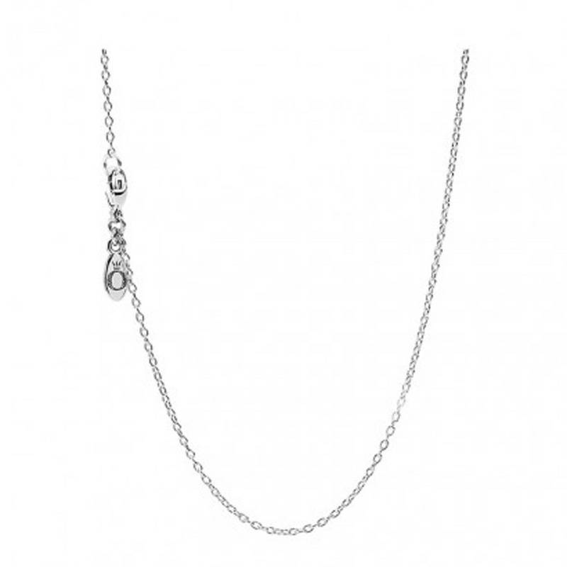 PANDORA 덴마크 925 실버베이스목걸이 590515 해외버전.