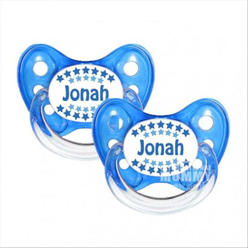 Dentistar 독일 Dentistar 베이비블루젖꼭지 2 팩 0-6 개월해외버전