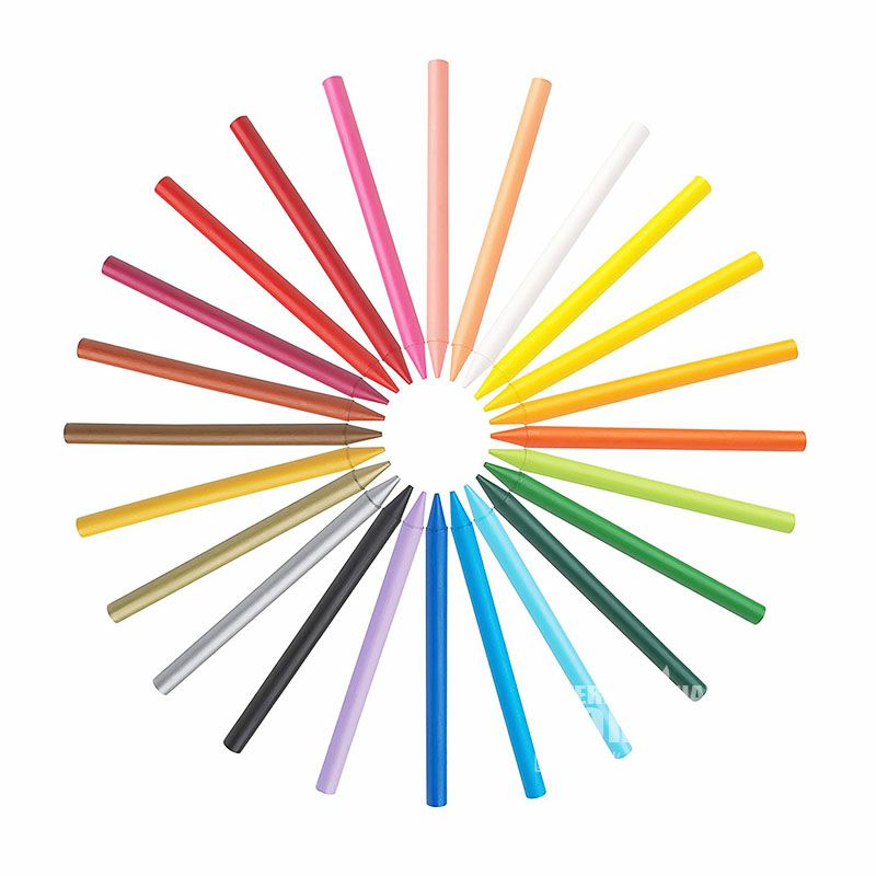 BIC KIDS 프랑스무독낙서 12 색크레용해외버전