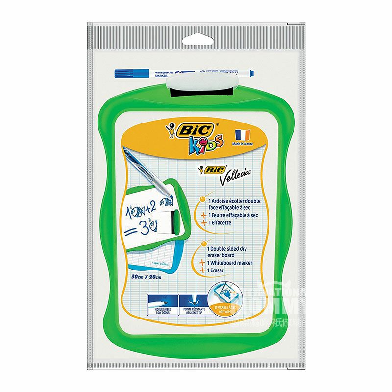 BIC KIDS 프랑스베이비공부양면으로화이트보드해외버전사용가능