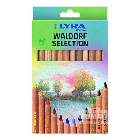 LYRA 독일색연필회화 12 컬러연필해외판