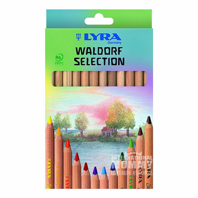 LYRA 독일색연필회화 12 컬러연필해외판