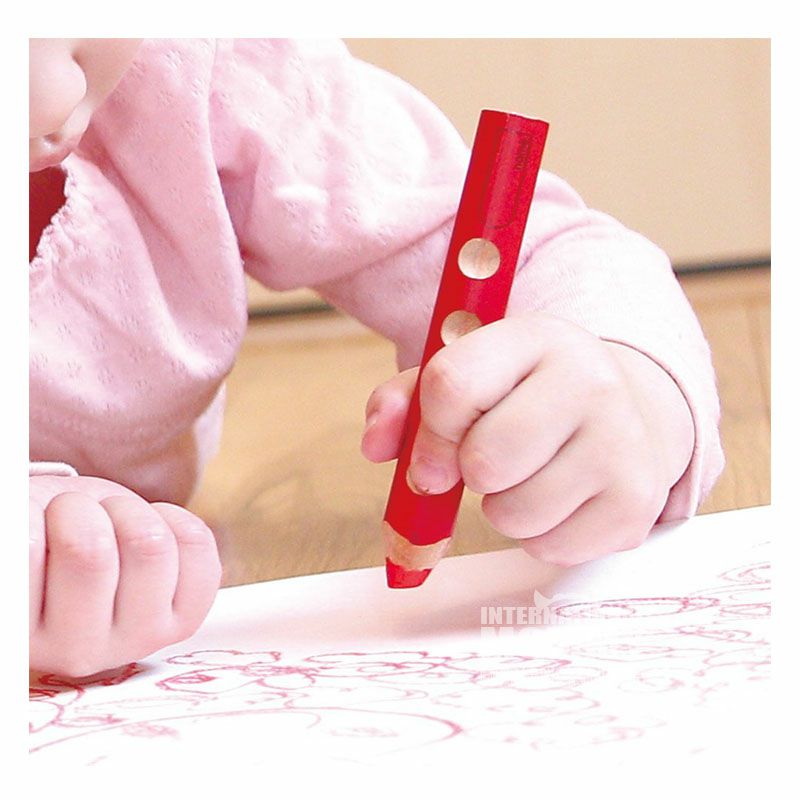 LYRA 독일어린이잡기쉬운삼각형구멍 6 색연필해외판