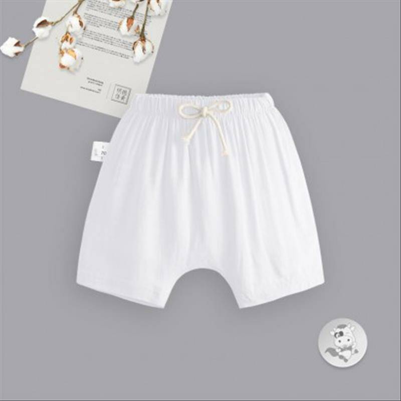 Verantwortung 남녀아기신선한유럽과미국의바람여름안티모기 PP 반바지흰색