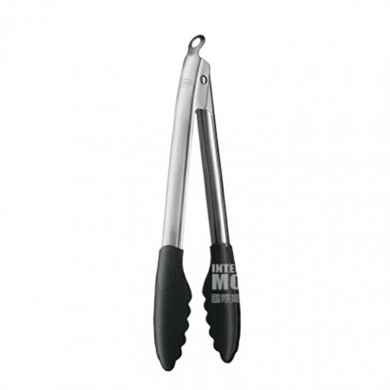 ROSLE 독일어스테인레스스틸라운드핸들고온방지실리콘바베큐서양음식스테이크클립음식클립 12926 해외버전