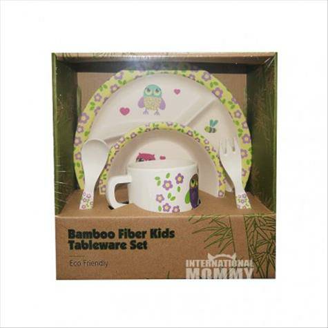 Bebanino 독일대나무아기식기 5 종세트해외버전