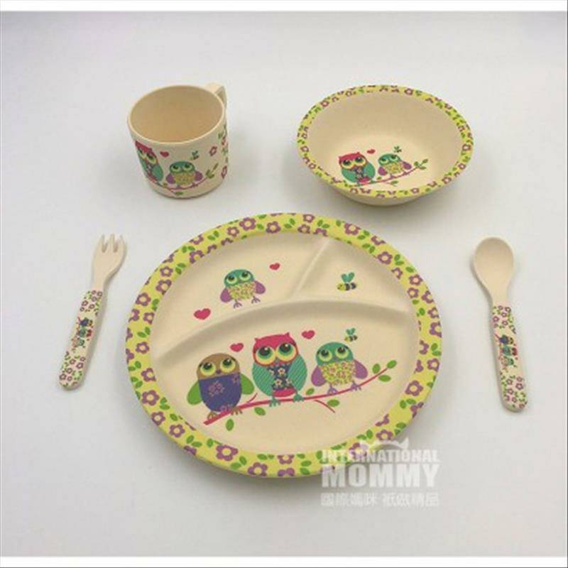 Bebanino 독일대나무아기식기 5 종세트해외버전