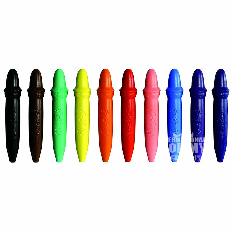 GIOTTO 이탈리아 GIOTTO 안전무독성빨크레용 10 팩해외판