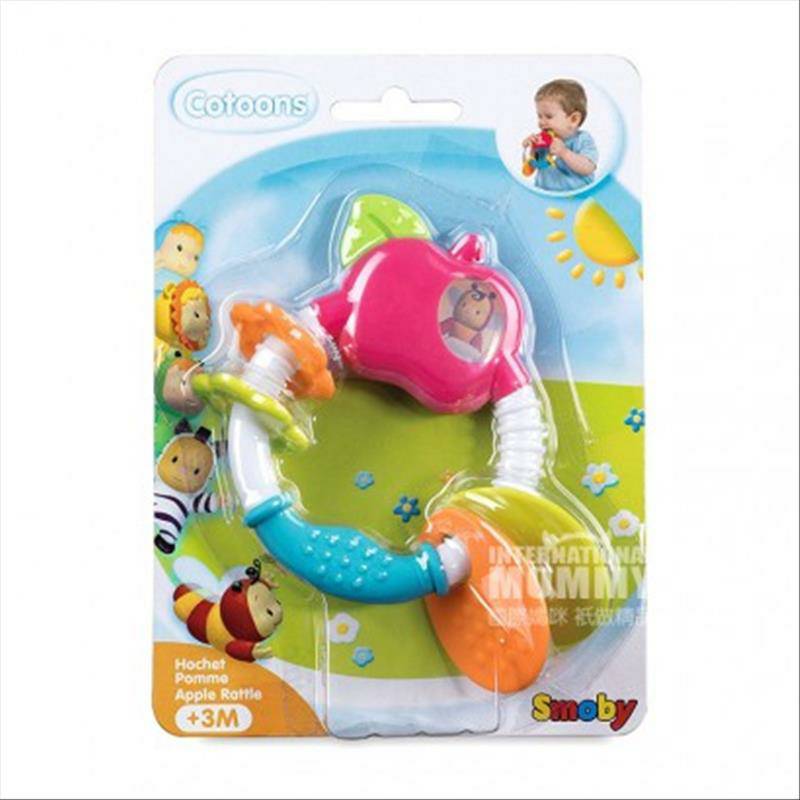 Smoby 프랑스아기손딸랑이고무링깨물기해외버전
