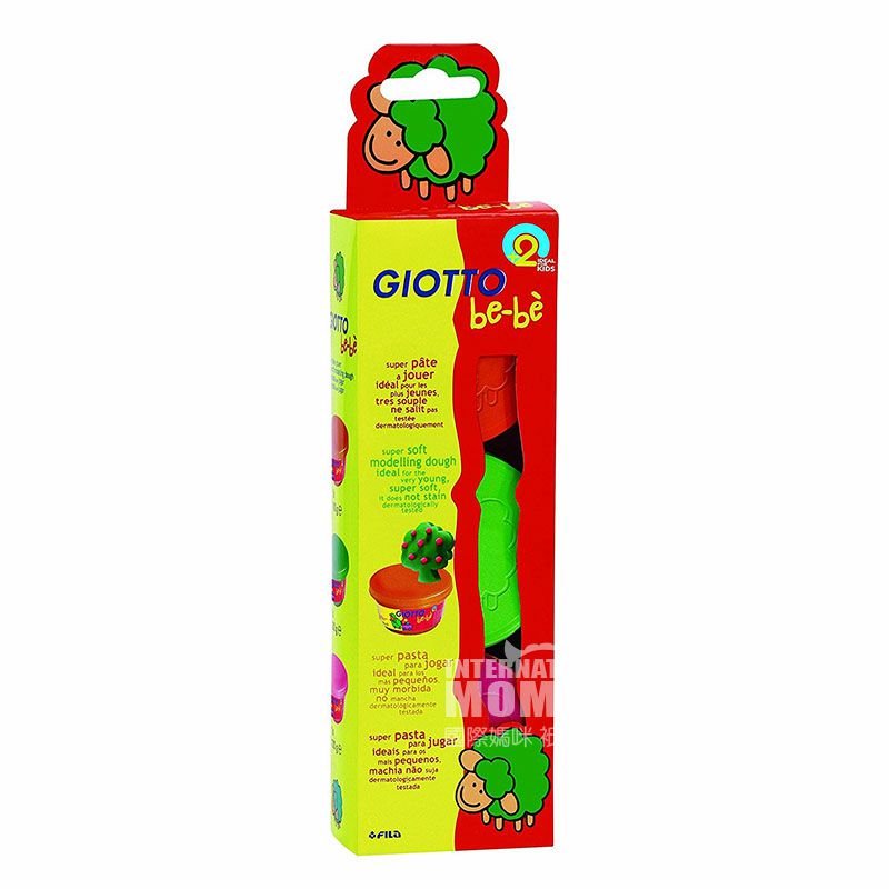 GIOTTO 이탈리아어린이무독초부드러운고무점토 3 마리해외판