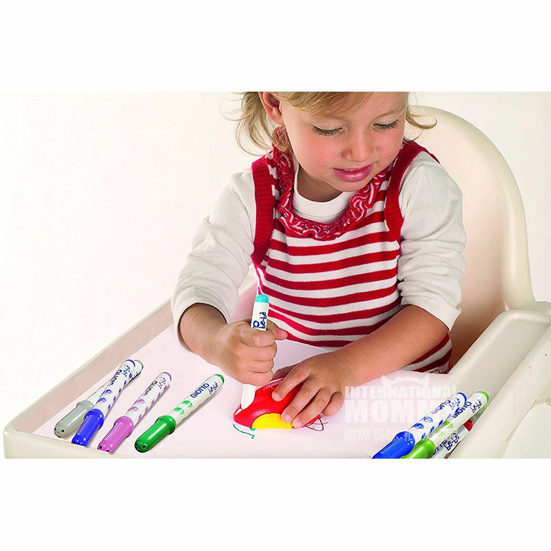 GIOTO 이탈리아 GIOTTO 어린이무독 8 색채화연필띠알펜홀더해외버전