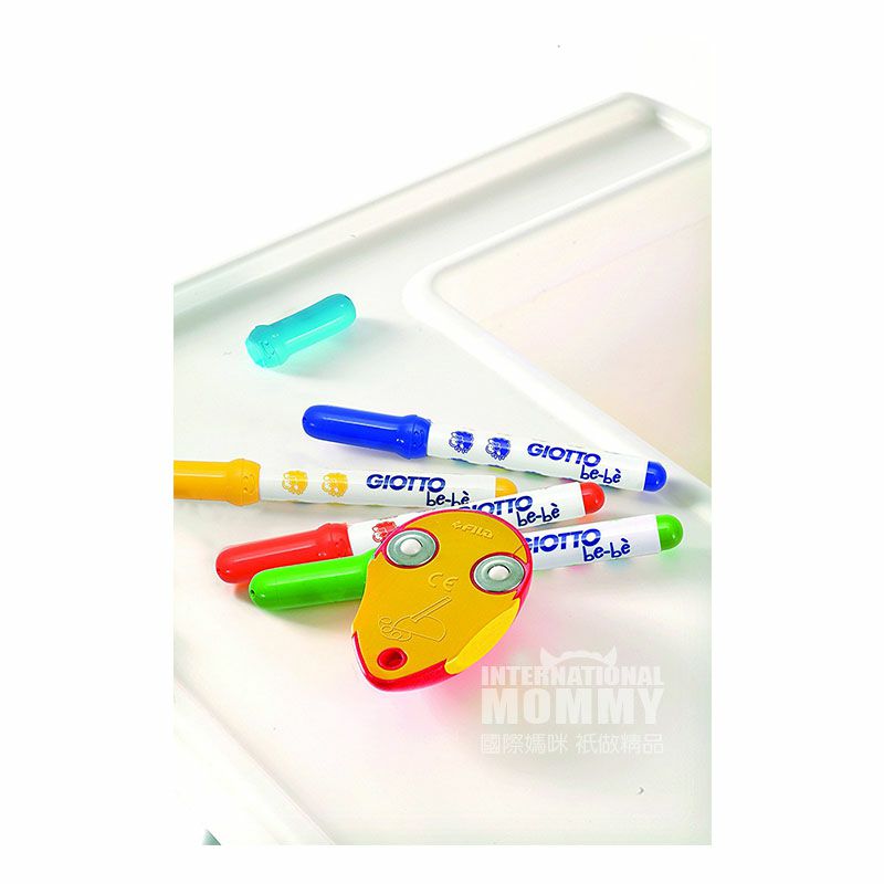 GIOTO 이탈리아 GIOTTO 어린이무독 8 색채화연필띠알펜홀더해외버전