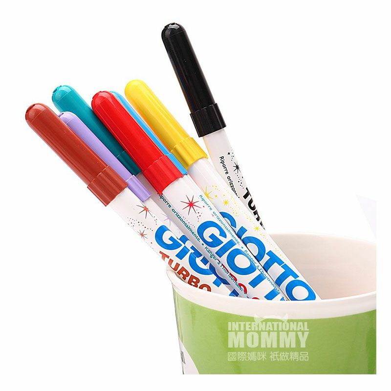 GIOTTO 이탈리아GIOTTO 하이라이터 8 색해외버전