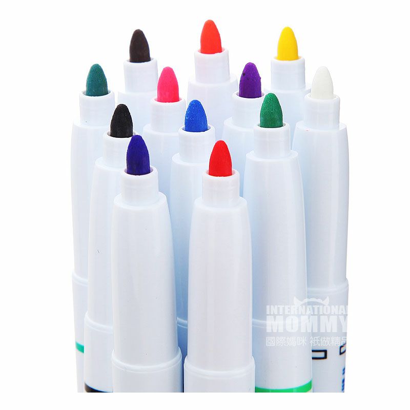 GIOTTO 이탈리아 GIOTTO 금속유리세라믹플라스틱수채화펜 12 색해외판