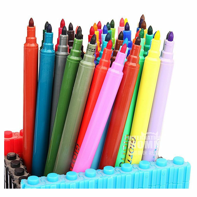 GIOTO 이탈리아 GIOTTO 독이없는워터컬러펜 36 개해외버전