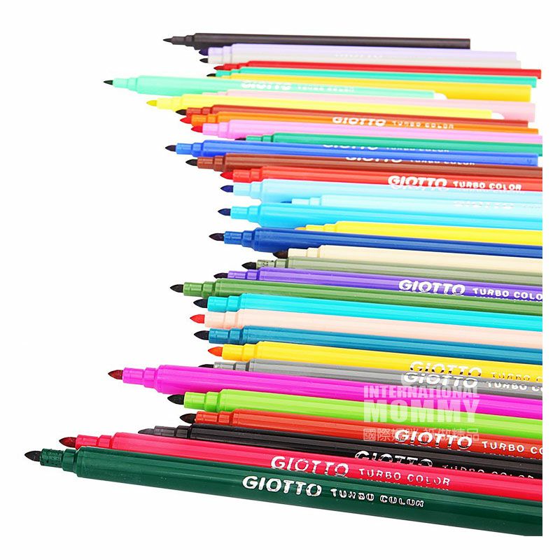 GIOTO 이탈리아 GIOTTO 독이없는워터컬러펜 36 개해외버전