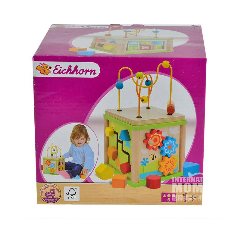 Eichhorn 독일어린이큐브빌딩블록해외판