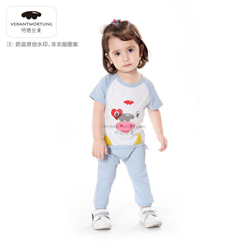 [2 장 ] Verantwortung 소여름반팔티셔츠블루 + 핑크