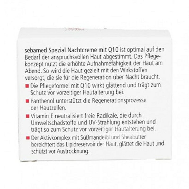 Sebamed 독일퍼밍안티링클 Q10 나이트크림해외버전